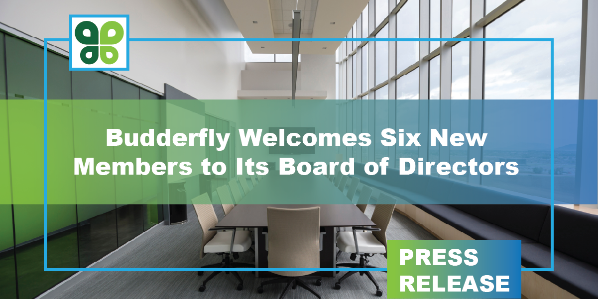 Budderfly Welcomes Six New Members to Its Board of Directors